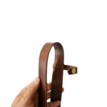 Leather handle